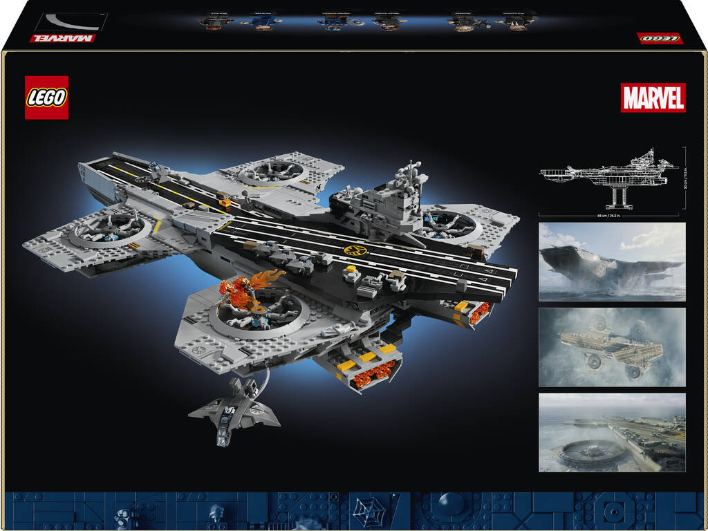 Lego Marvel The Infinity Saga Helitransporte de S.H.I.E.L.D.