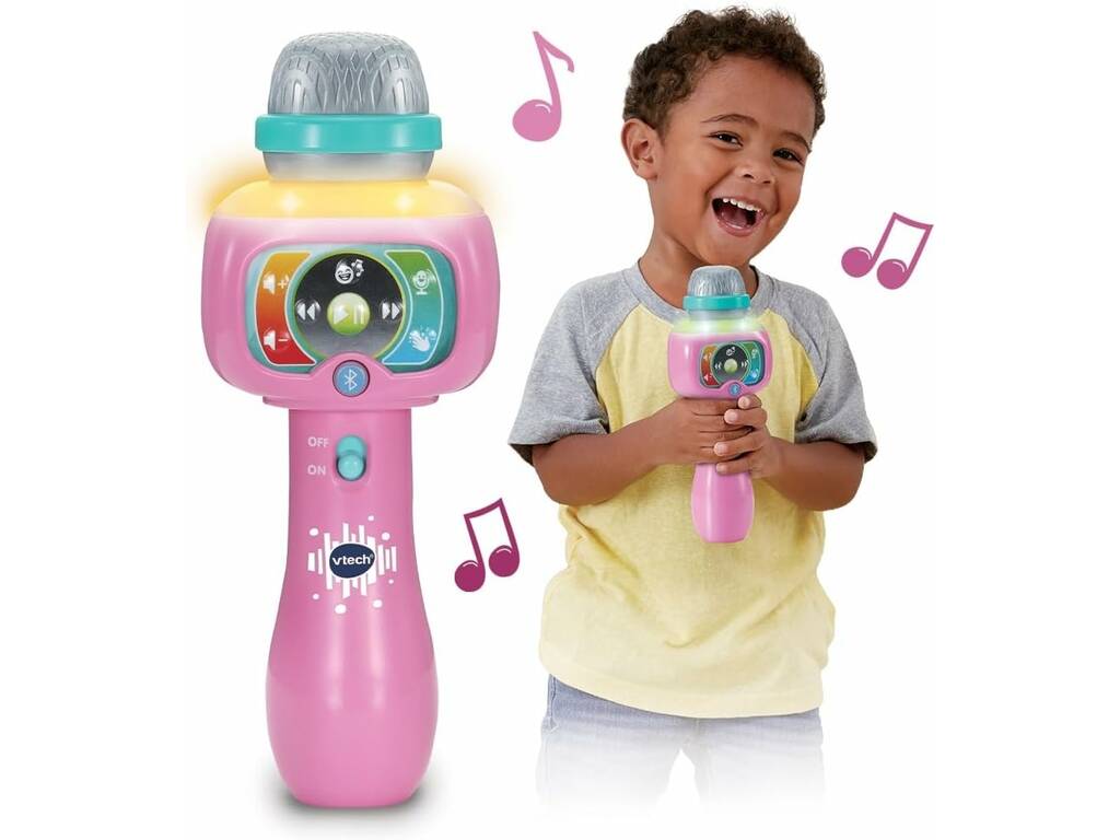 Micrófono Infantil Canta Conmigo Rosa