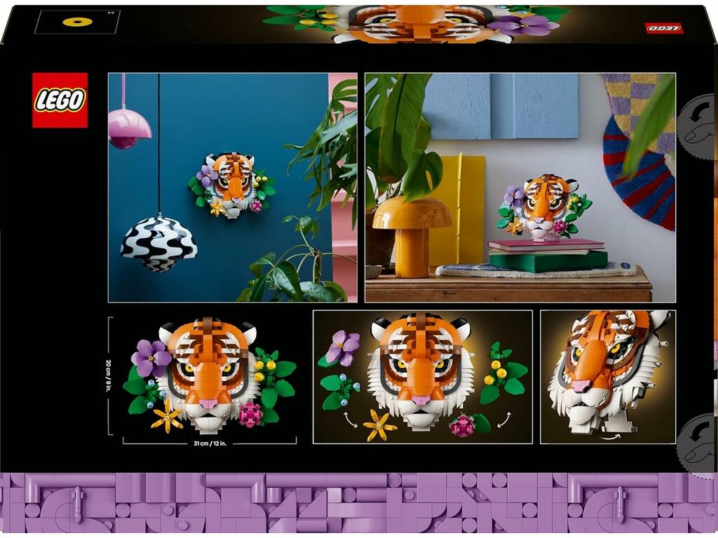 Lego Art Collezione Fauna: Tigre