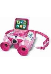 Binocolo multimediale Natura e Avventura Rosa