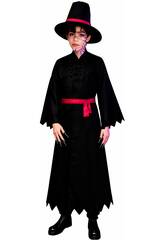 Costume Music Hunter Bambino con Cappello Nero Taglia L