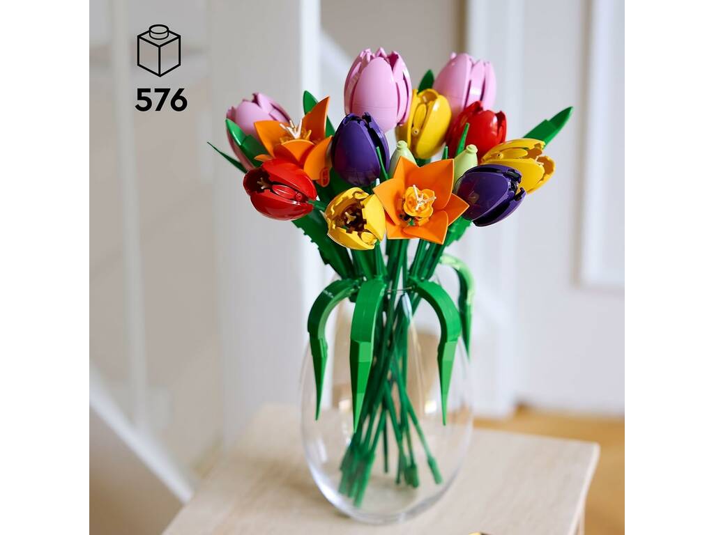 Lego Botanicals Bouquet de tulipes