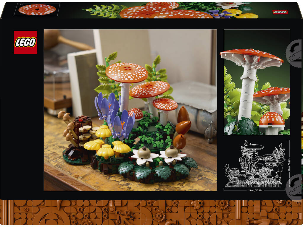 Lego Botanical Setas del Bosque