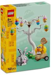 Lego Recherche des œufs de Pâques du lapin et du poussin