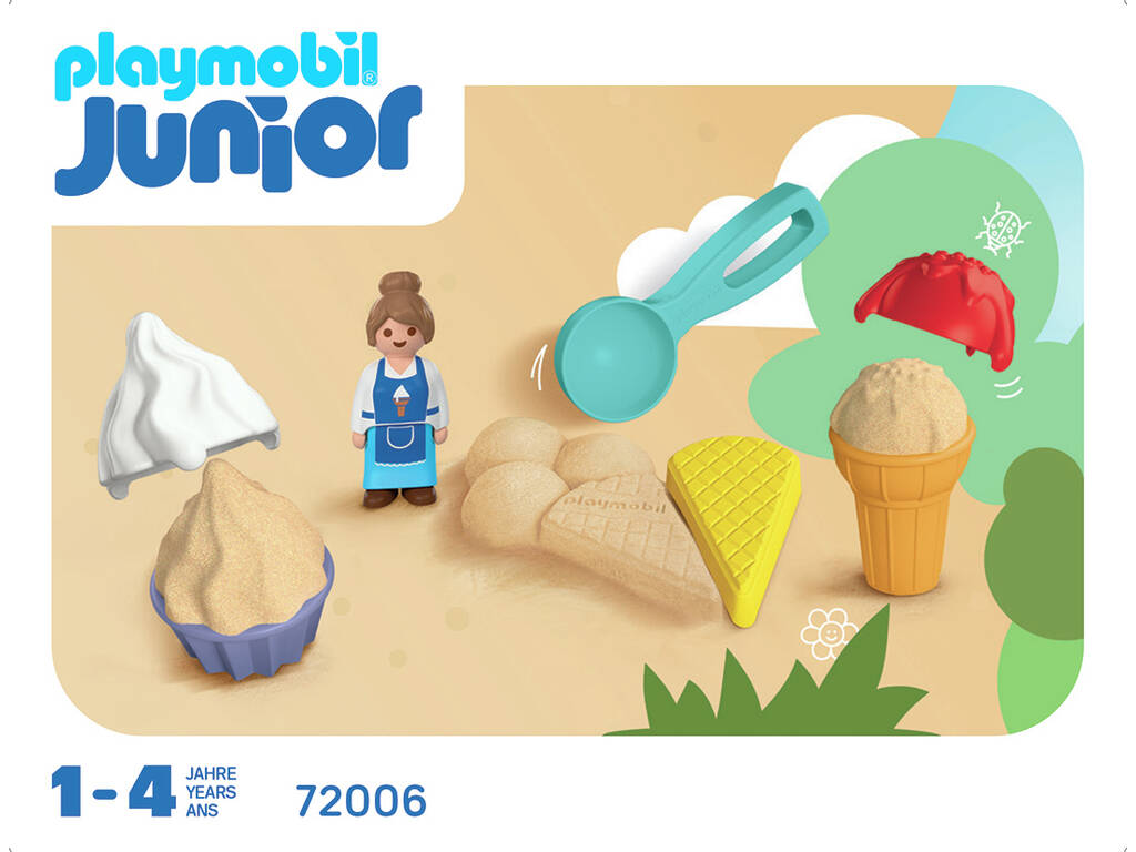 Playmobil Junior Sand Heladería