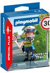 Playmobil Special Plus Figurina Poliziotto con Autovelox