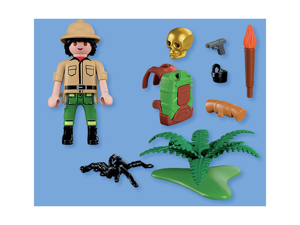 Playmobil Special Plus Figura Aventureiro com Acessórios
