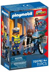 Playmobil City Action Robo de Bicicleta