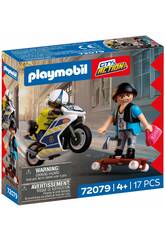 Playmobil City Action Inseguimento in moto