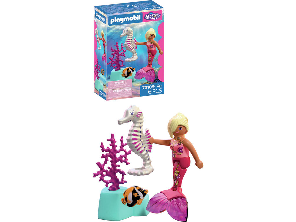 Playmobil Fantasy & Magic Sirena con Caballito de Mar