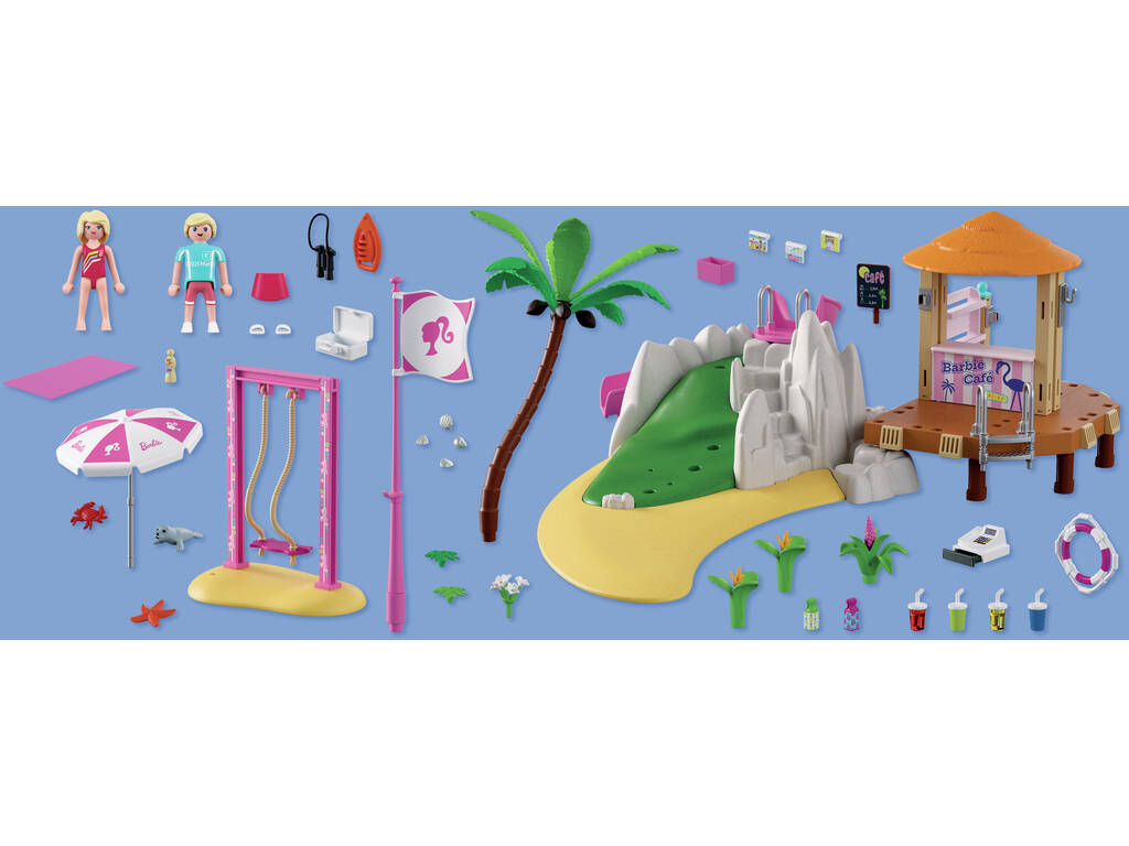 Playmobil x Barbie Café de Playa