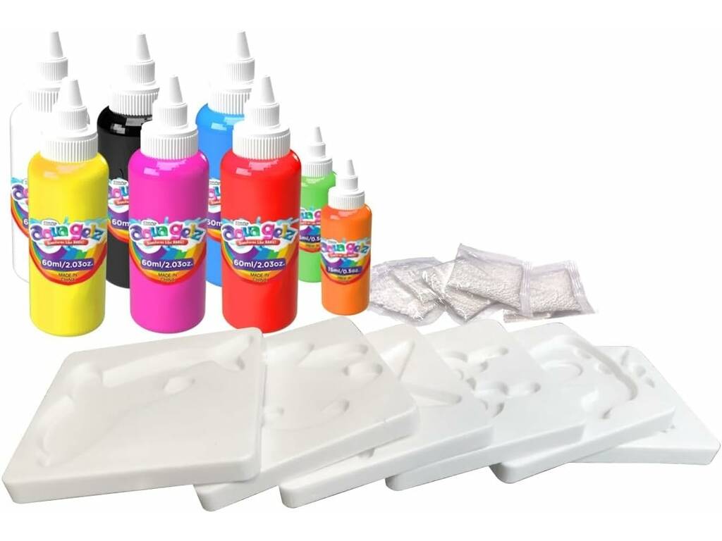 Aqua Gelz Playset Castillo de Princesas Deluxe con Más de 37 Figuras