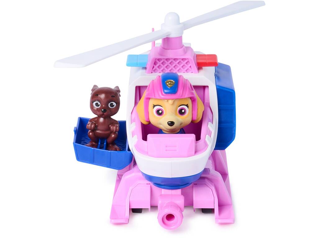 Paw Patrol Search & Rescue Veicolo d'azione con figura di Skye e Canguro