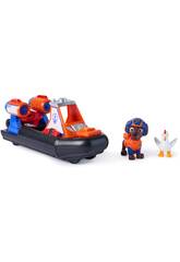 Patrulla Canina Search & Rescue Vehículo de Acción con Figura Zuma y Gallina