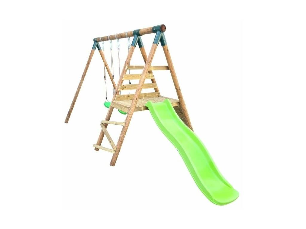 Parc pour enfants Tibet M avec toboggan 198 x 396 x 174 cm Masgames MA700098
