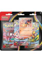 Pokémon TCG Megaevoluzione Caos Crescente Blister con 3 bustine e carta promozionale