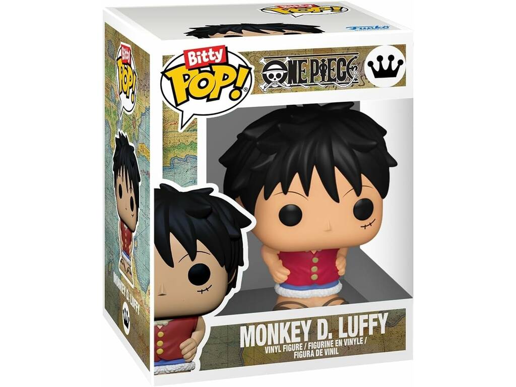 Funko Pop Bitty Rides One Piece Figura Monkey D. Luffy com The Going Merry