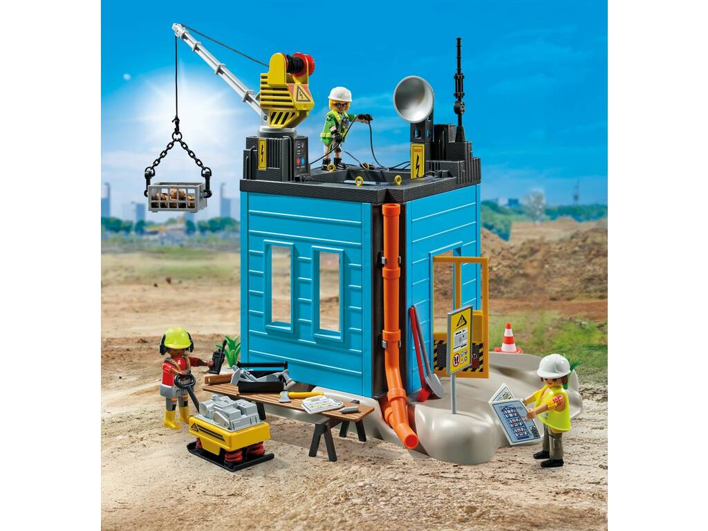 Playmobil Action Heroes Promo Pack Construcción