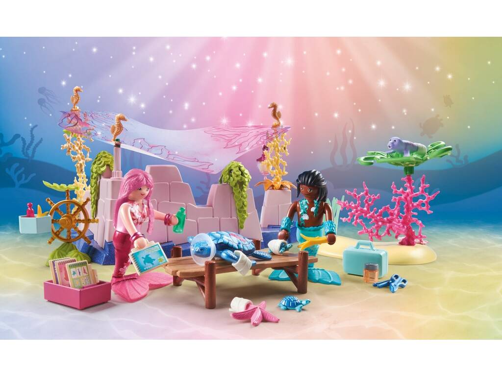 Playmobil Princess Magic Sirena Cuidado de Animales