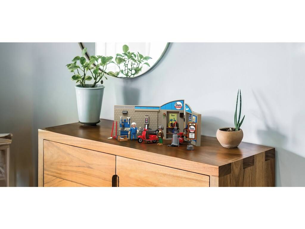 Playmobil Garage Vespa Anni '60