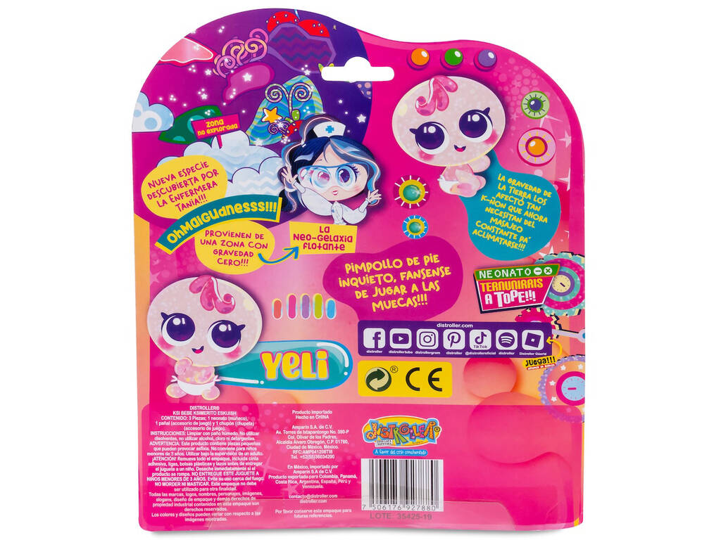 Distroller Ksimerito Neo Eskuish Muñeca Yeli