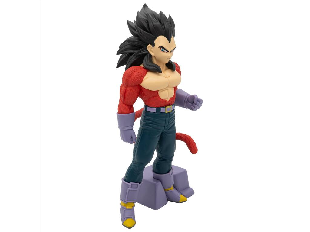 Dragon Ball GT Solid Edge Works Figura Super Saiyan 4 Vegeta da 20 cm