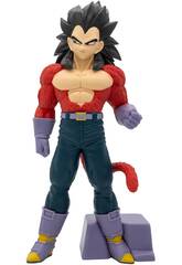 Dragon Ball GT Solid Edge Works Figura Super Saiyan 4 Vegeta da 20 cm