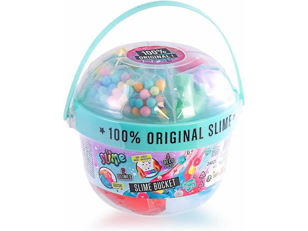 So Slime Cubo Mega Slime con Decoraciones