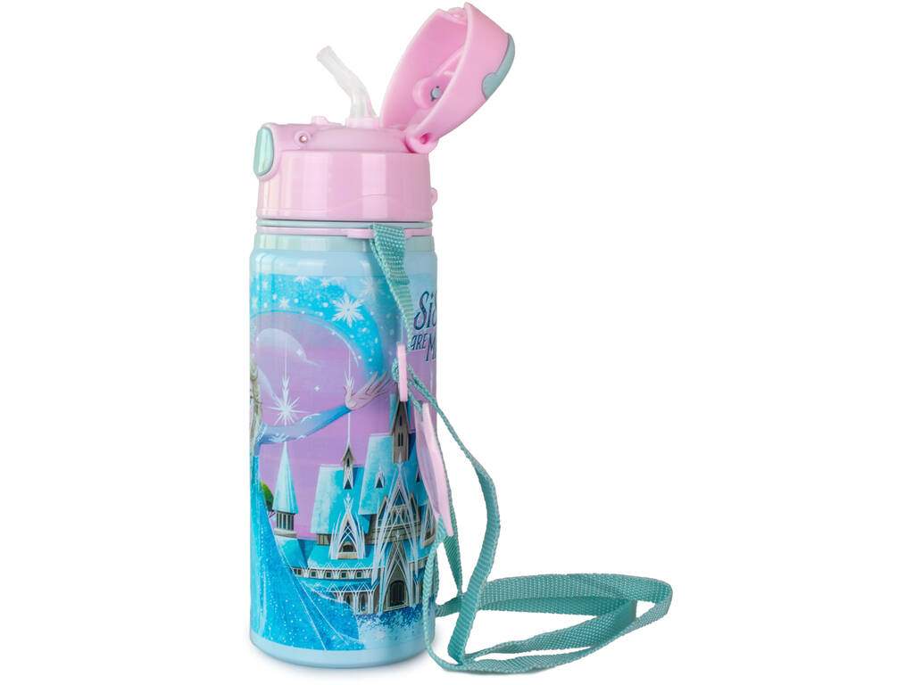 Gourde en aluminium Disney La Reine des neiges, 600 ml, avec anse
