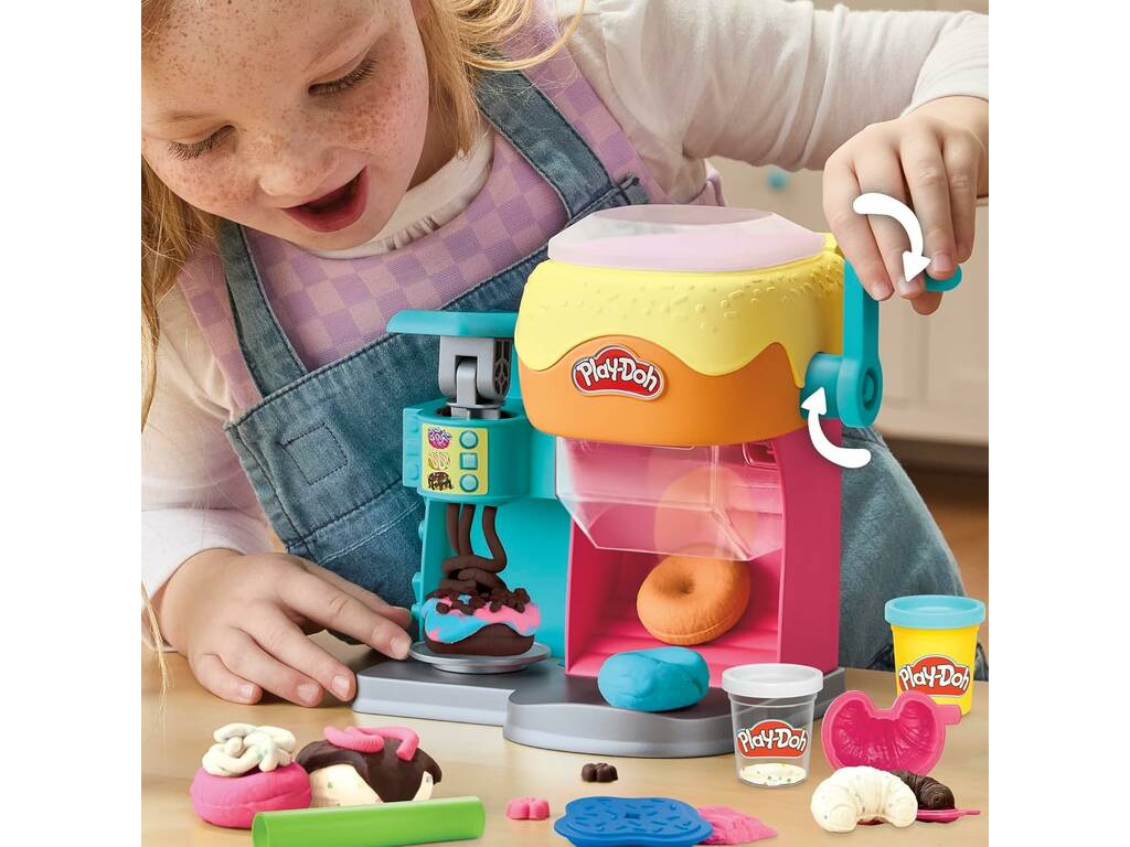 PlayDoh Mi Tienda de Dónuts con Plastilina y Moldes
