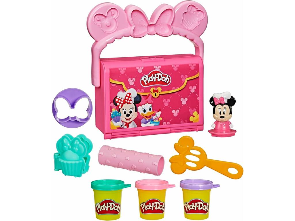 PlayDoh Disney Jr. Mickey Mouse ClubHouse Mallette avec Pâte à modeler et accessoires