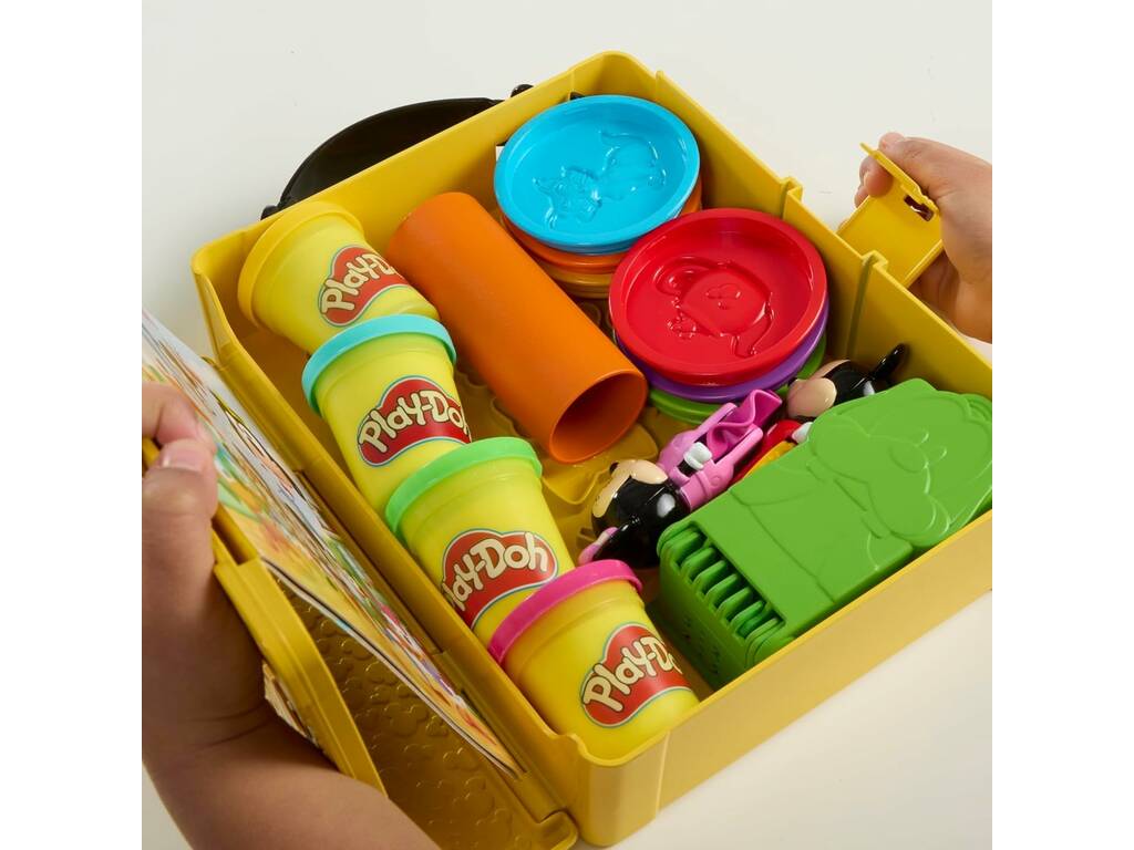 Play-Doh Disney Jr. Mickey Mouse Clubhouse un coffret pour créer une histoire avec de la pâte à modeler et des accessoires