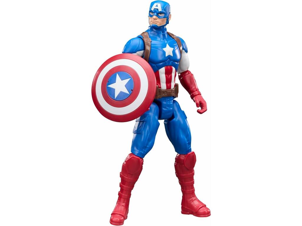 Marvel Avengers Titan Series Bewegliche Captain America Figur 29 cm