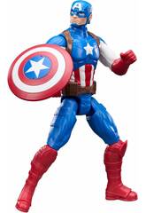 Marvel Avengers Titan Series Bewegliche Captain America Figur 29 cm