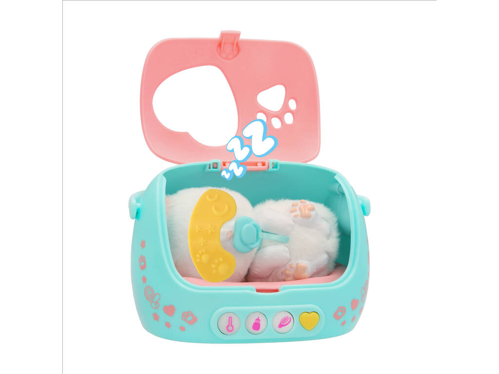 Baby Paws Just Born Chat interactif avec couveuse