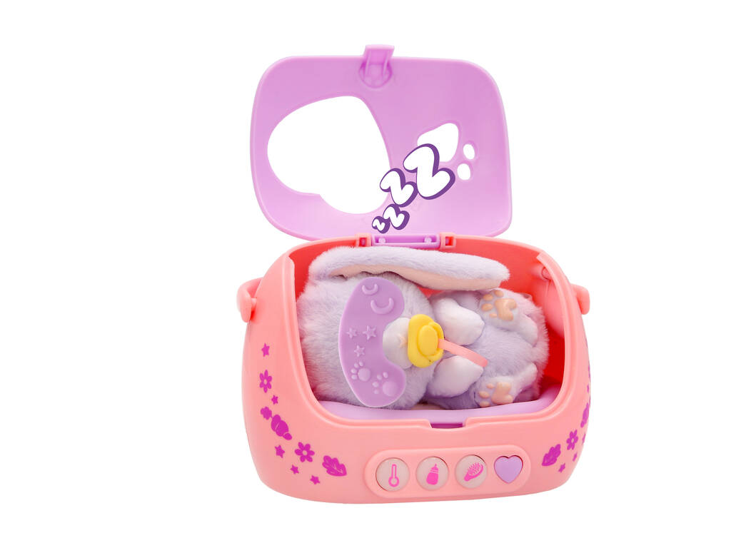 Baby Paws Just Born lapin interactif avec couveuse
