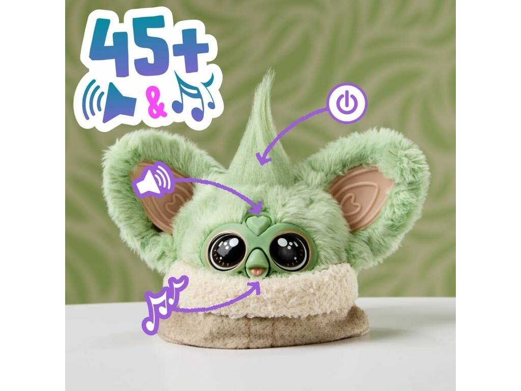 Furby Furblets Star Wars Poupée Interactive Grogu avec Sons