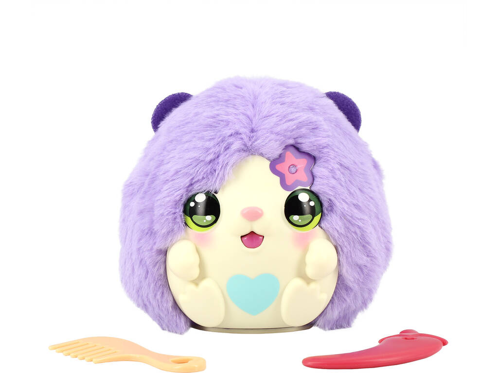 Funtasy Family Kiss Meez Hamster violet avec sons