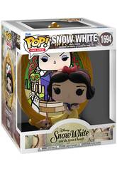 Funko Pop Deluxe Disney Branca de Neve e os Sete Anões Figura Branca de Neve com Vitral