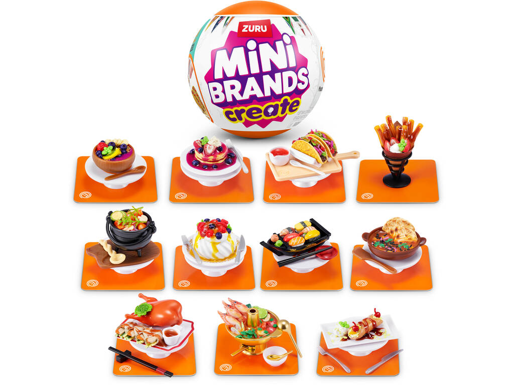  Zuru Mini Brands Create Master Chef Surprise Ball Série 2 