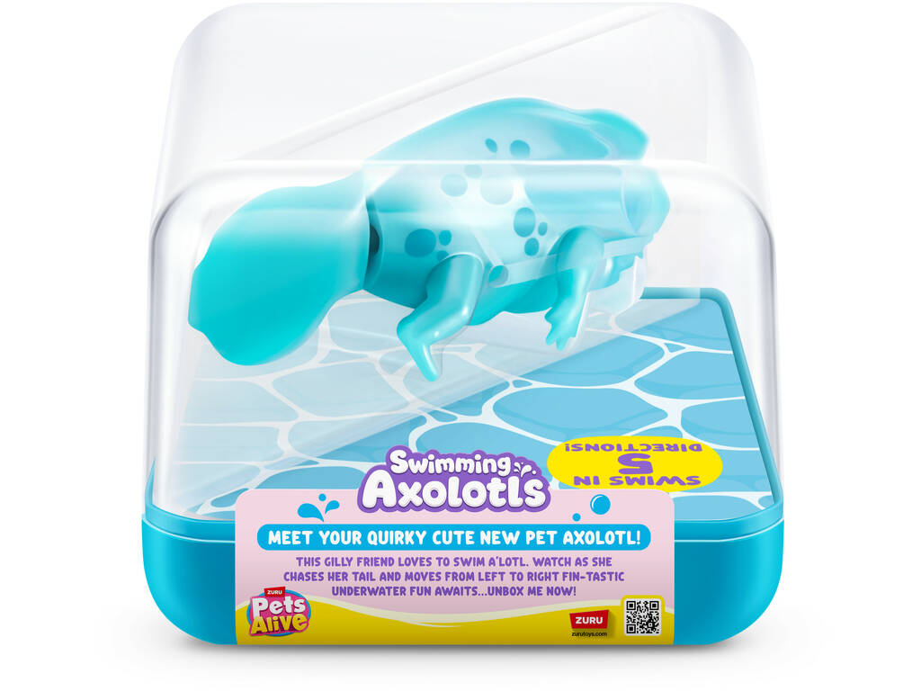 Zuru Pets Alive Swimming Axolotls Nageurs