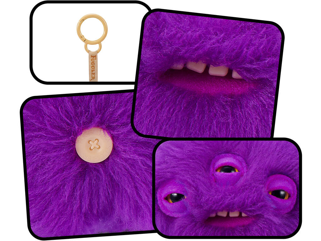 Zuru Fuggler Portachiavi di peluche da 12 cm