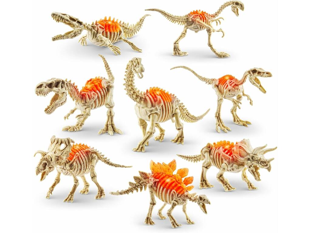 Zuru Robo Alive Ovo Surpresa Dino Fossil Find com Figura e Acessórios