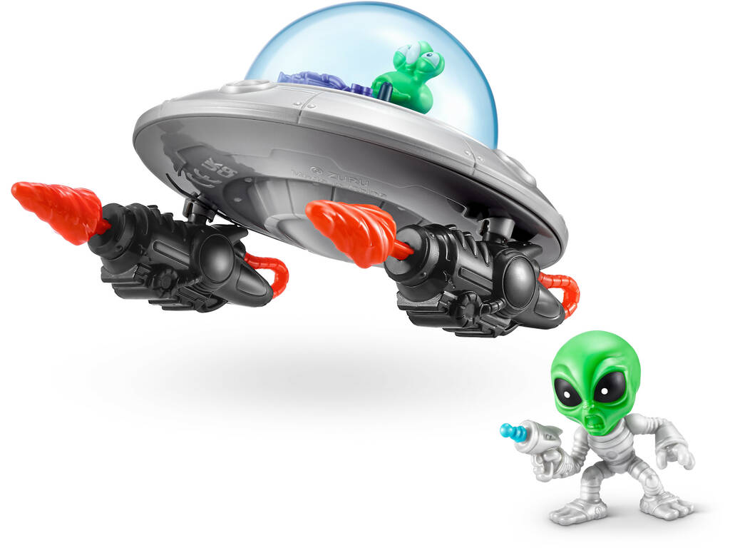 Zuru Smashers Dinos vs Aliens Cohete Sorpresa