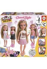 My Model Doll Design Pack Casual Style Bambola con Look e Accessori