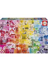 Puzzle 500 Collage di Colori