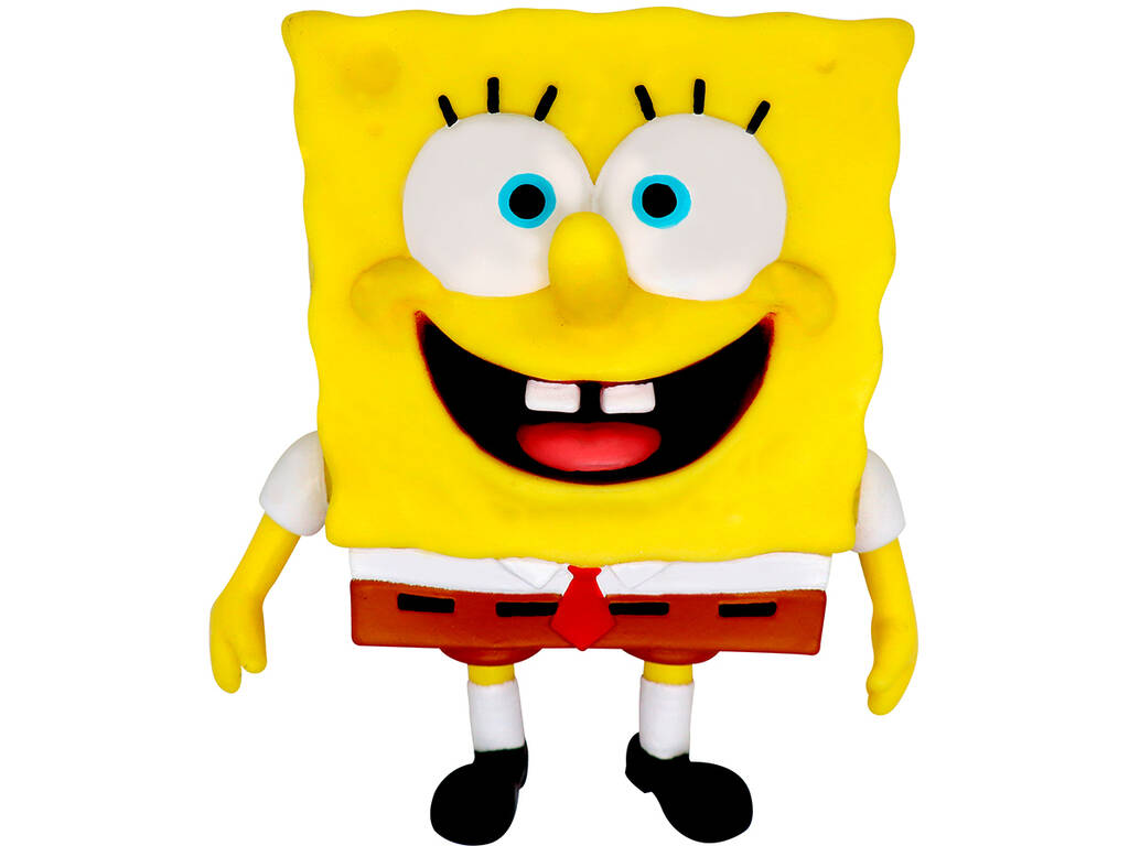 Monster Flex Bob Esponja Figura Elástica de 10 cm