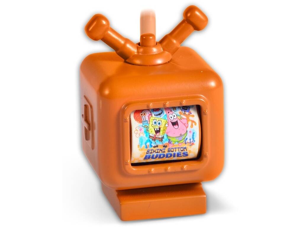 Bob Esponja Playset Casa Piña con 2 Figuras de 4 cm