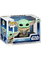Funko Pop Star Wars The Mandalorian And Grogu Figura Grogu con testa oscillante