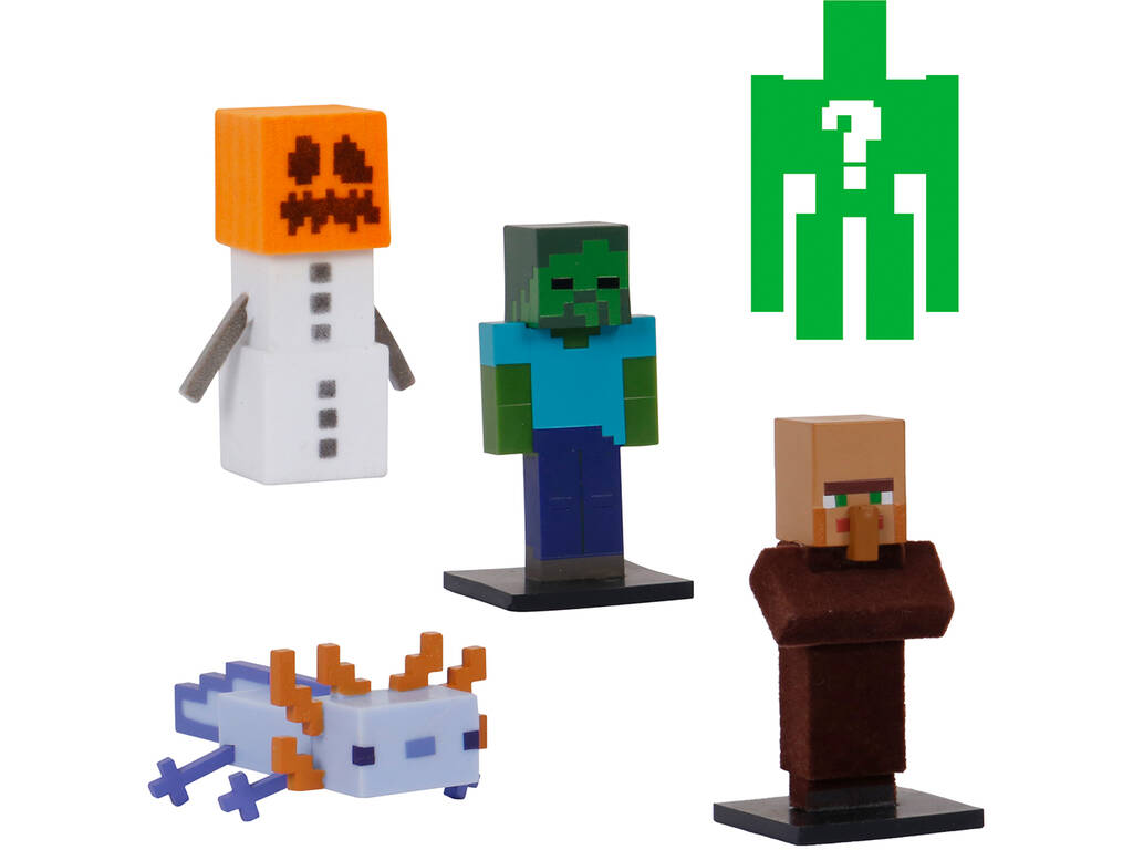 Minecraft Toppeez Edizione Speciale Blister con 5 Figurine